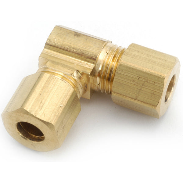 Anderson Metals 710065-04 Lead Free Compression Elbow, 1/4" x 1/4"