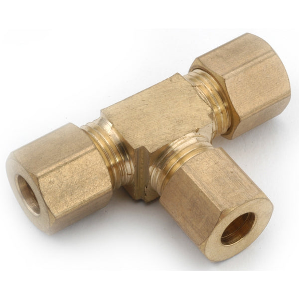 Anderson Metals 710064-08 Lead Free Compression Tee, 1/2"