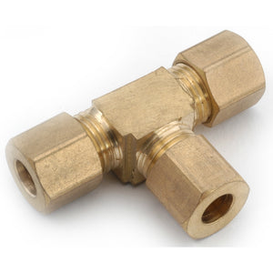 Anderson Metals 710064-10 Lead Free Compression Tee, 5/8"