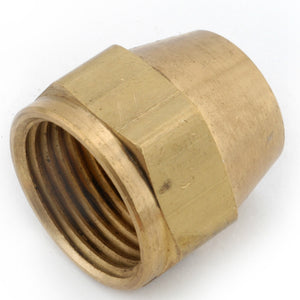 Anderson Metals 714014-10 Lead Free Short Rod Nut, 5/8", 2-Pack
