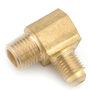 Anderson Metals 714049-0808 Lead Free Elbow, 1/2" Flare x 1/2" MPT