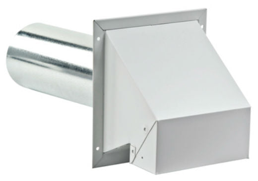 Lambro 370 Heavy Duty Dryer Vent Hood, 4", Galvanized