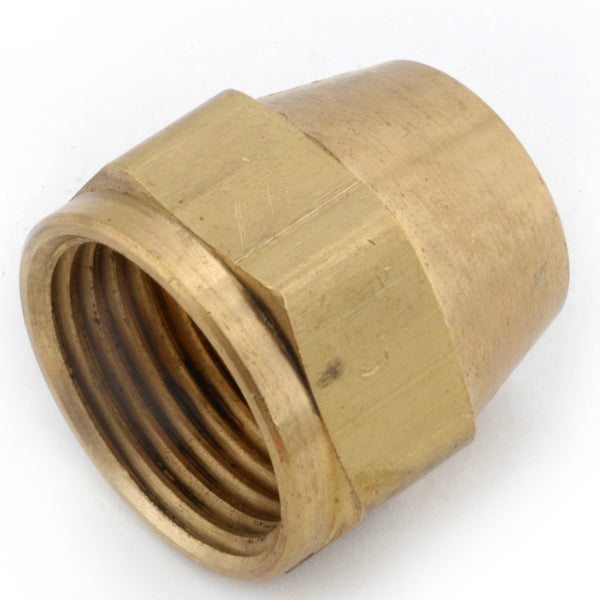 Anderson Metals 714014-06 Lead Free Short Rod Nut, 3/8", 2-Pack