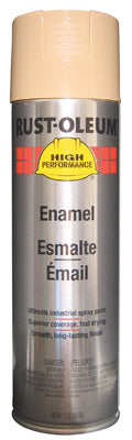 Rust-Oleum® V2171838 High Performance System Enamel Spray Paint, 15 Oz, Tan