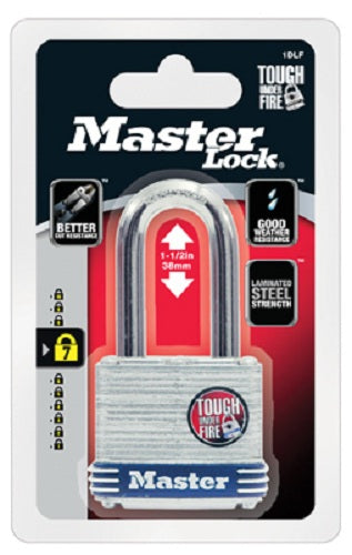 Master Lock 1DLF Laminated Padlock, 1-3/4"