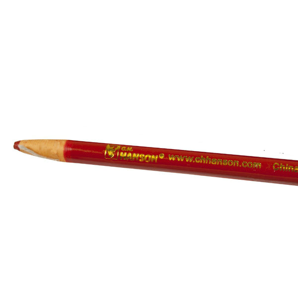 CH Hanson® 10390 China Marker Pencil for Pouous & Non Porous Surfaces, Red