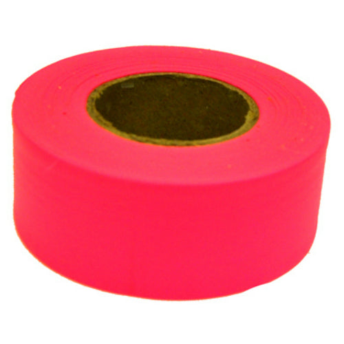 CH Hanson® 17003 Weatherproof Flagging Tape, 150', Glo Pink