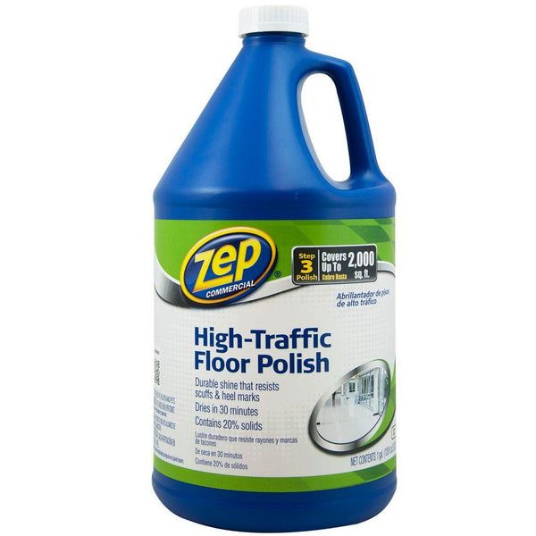 Zep Commercial® ZUHTFF128 High-Traffic Floor Finish Concentrate, 1-Gallon