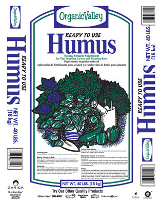 Garick 33442 Organic Valley Humus, Ready to Use, 40 lb
