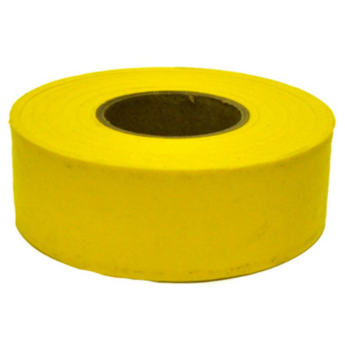 CH Hanson® 17024 Standard / Stripes Pokadots Flagging Tape, 300', Yellow