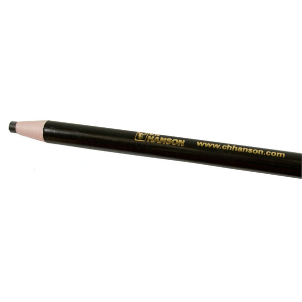 CH Hanson® 10391 China Marker Pencil for Porous & Non Porous Surfaces, Black