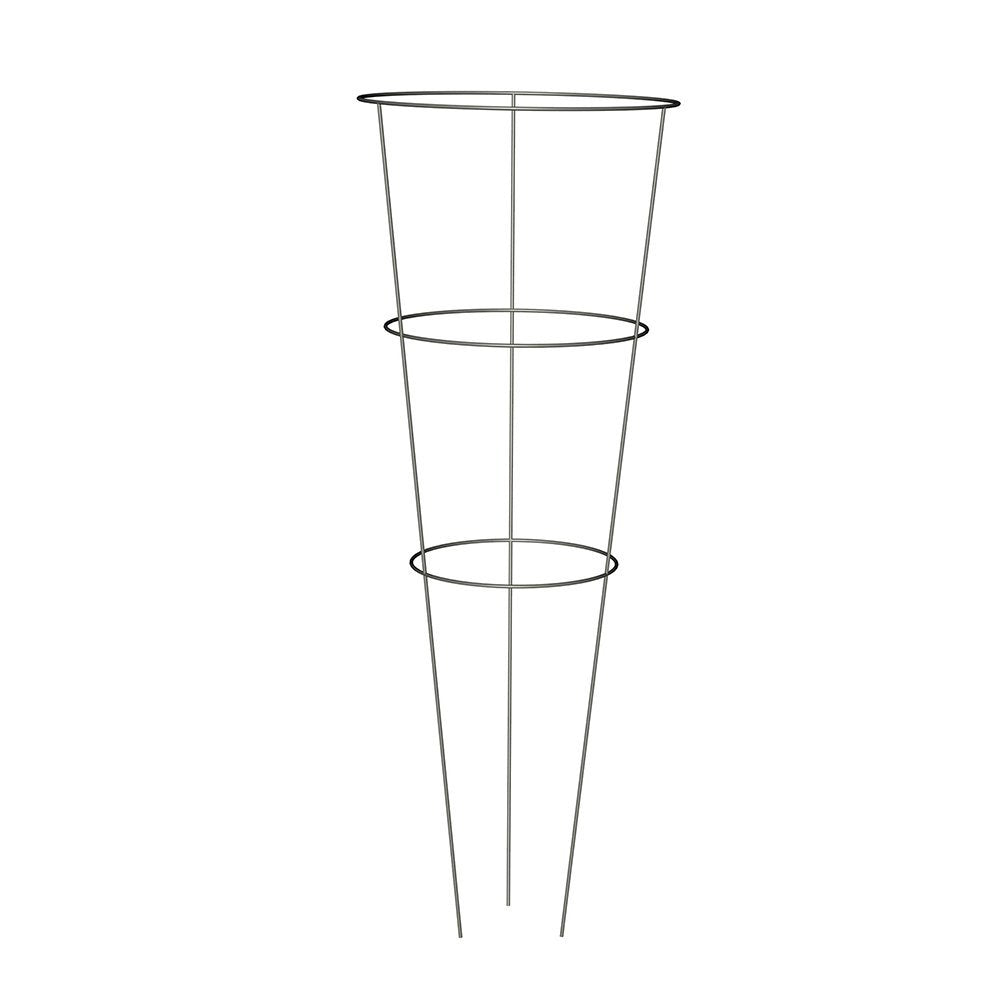 Panacea 89723 Tomato Cage with 3 Ring & 3 Legs, 33", Galvanized