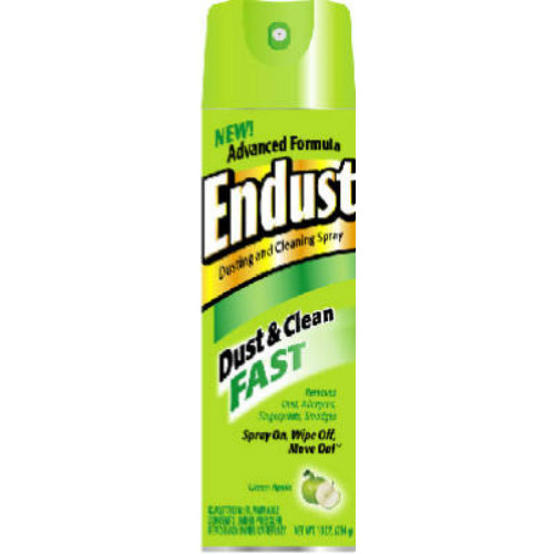 Endust® 507040-1 Dusting & Cleaning Spray, Green Apple Scent, 10 Oz