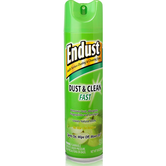Endust® 507040-1 Dusting & Cleaning Spray, Green Apple Scent, 10 Oz