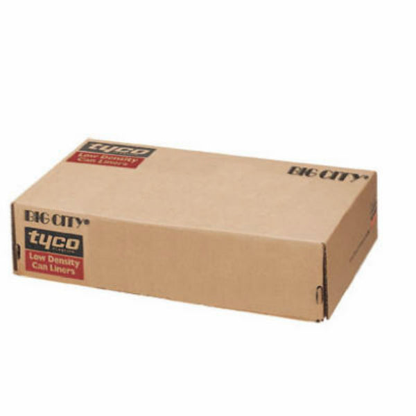 Berry Plastics™ 742539 Big City® LLDPE Can Liner, Black, 40" x 46", 100-Count
