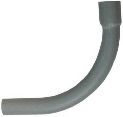 Carlon UA9AJB-CAR Schedule 40 PVC Belled End Elbow, 90-Degree, 2"