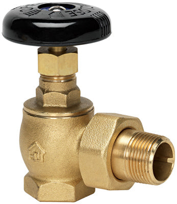 Homewerks VRDAGSN4B Radiator Steam Valve 3/4", Bronze