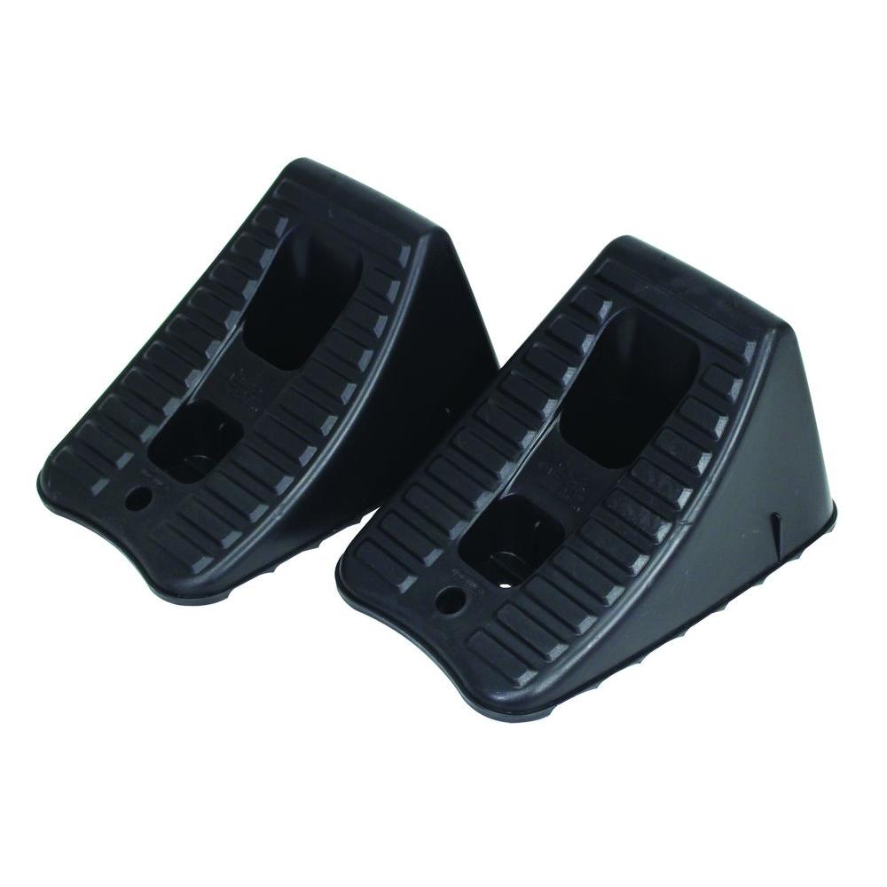 FloTool 11930 Rhino Gear™ Heavy-Duty Plastic Wheel Chocks, 1-Pair