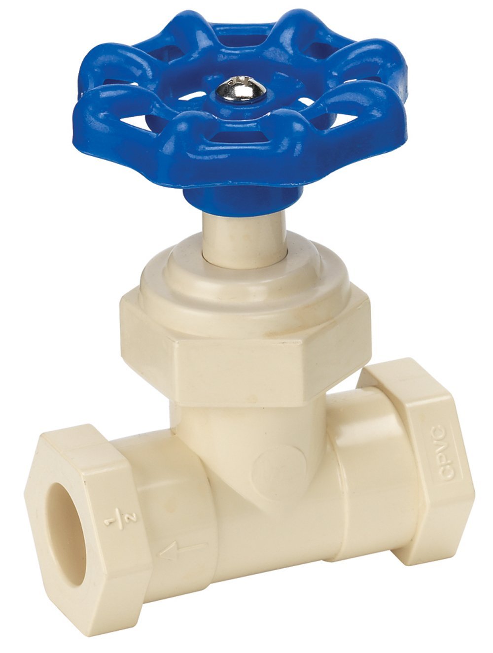 Homewerks VSVCPVE4B CPVC Solvent Weld Stop Valve, 3/4"