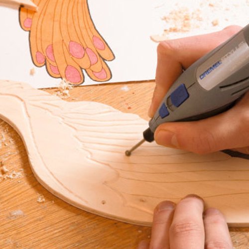 Dremel 125 Tapered Cutter 1/4", 1/8" Shank