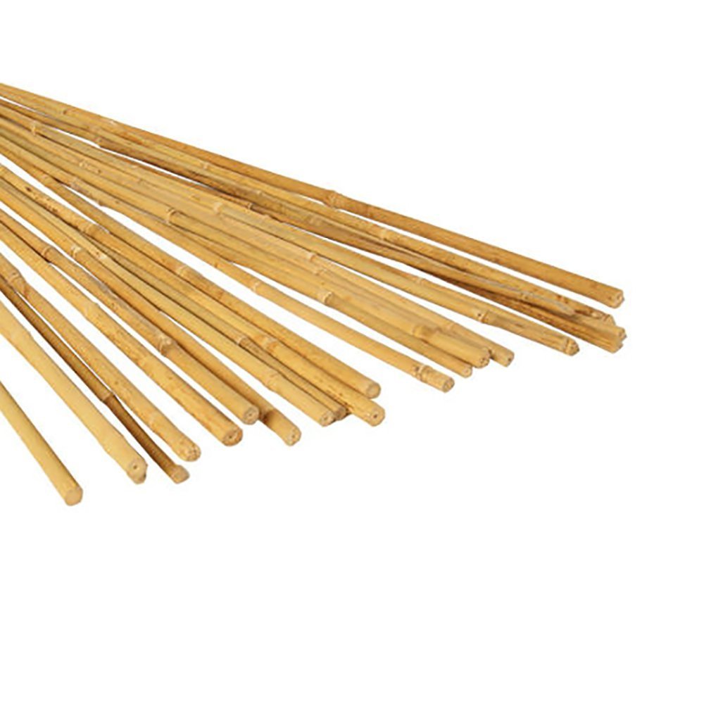Panacea 89783 Natural Bamboo Plant Stakes, 3', 24-Pack