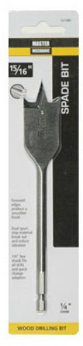 Master Mechanic 521085 Power Drill Wood Boring Bit, 15/16"