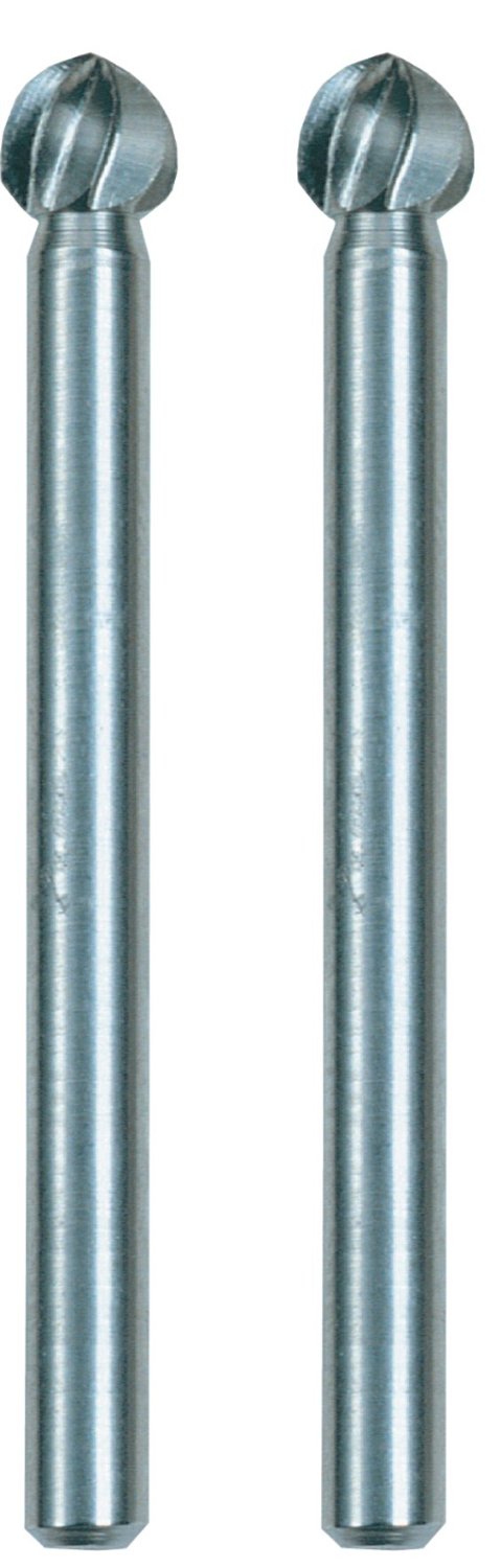 Dremel 192 Carving & Shaping Cutter 3/16 Inch, 1/8 Inch Shank, 2-Pack