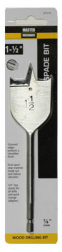 Master Mechanic 521214 Power Drill Wood Boring Bit, 1-1/2"