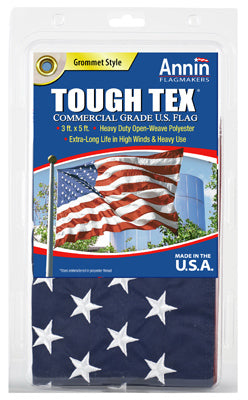 Annin Flagmakers 182005 Tough Tex US Flag, 3' x 5'