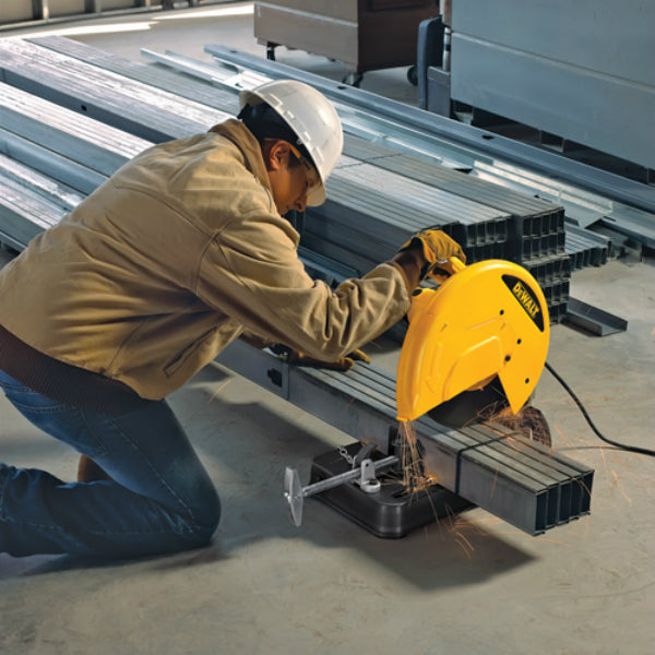 DeWalt® D28710 AC/DC Chop Saw, 14", 15A, 4HP Max