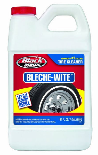 Black Magic 800002223 Bleche-Wite Liquid Bleach Tire Cleaner Refill, 64 Oz
