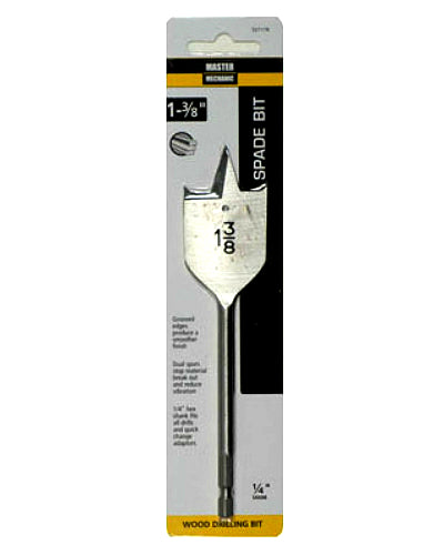 Master Mechanic 521176 Power Drill Wood Boring Bit, 1-3/8"