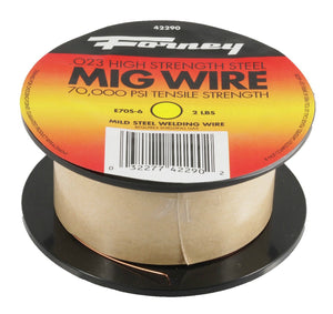 Forney 42290 Mild Steel ER70S-6 MIG Welding Wire, 0.024" Dia.