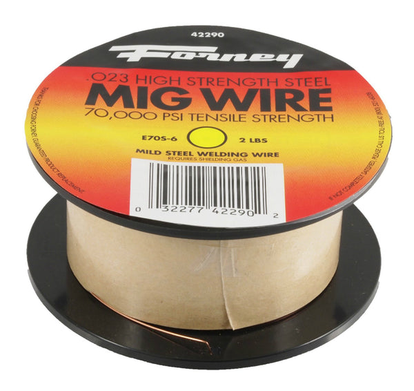 Forney 42290 Mild Steel ER70S-6 MIG Welding Wire, 0.024" Dia.