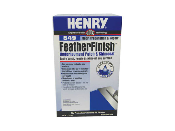 HENRY® 12163Sub Floor Patch & Skim Coat Feather Finish,  #549, 7 Lb