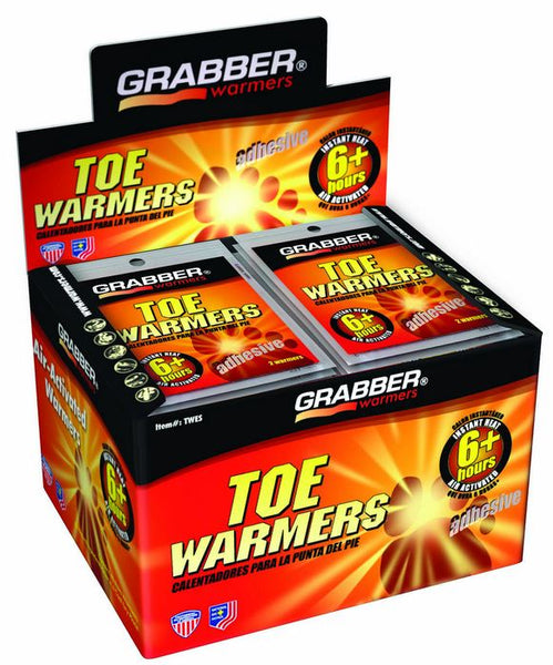 Grabber® TWES Adhesive Toe Warmers, 6+ Hours