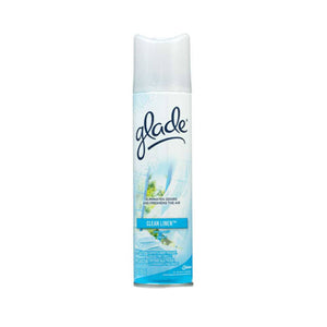 Glade® 73332 Clean Linen® Aerosol Air Freshener Spray, 8 Oz