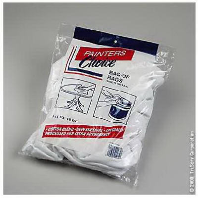 Painters Choice 8316-12-01-TS White Unbleached Rag, 1 Lbs Bag