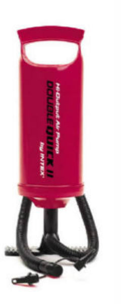 Intex 68614E High-Output Hand Air Pump with 3 Nozzles, 14"