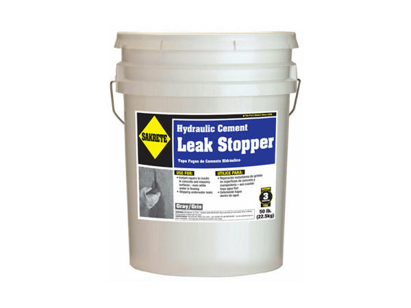 Sakrete® 60200700 Hydraulic Cement Leak Stopper, 50 Lb