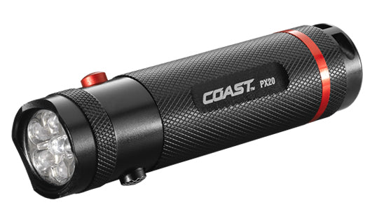 Coast 19286 LED Tactical Dual Color PX20 Flashlight, 315 Lumens