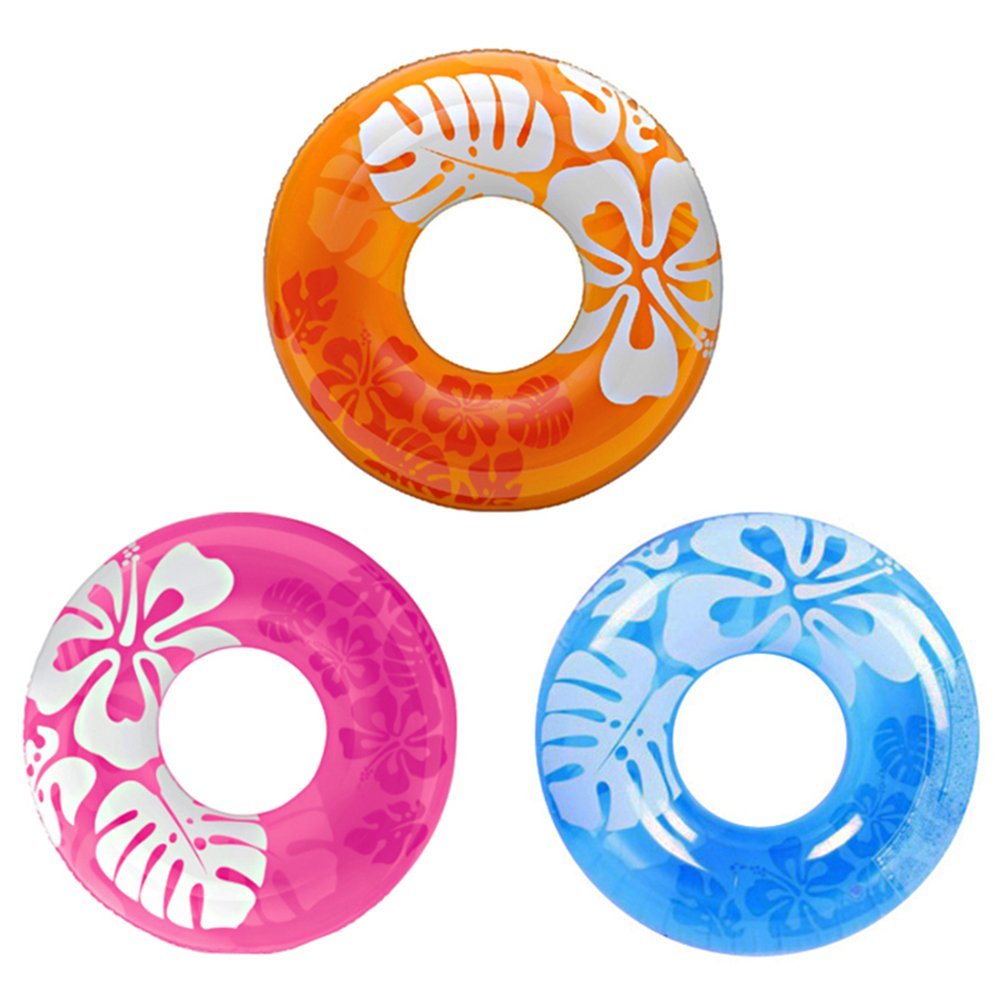 Intex® 59251EP Clear Color Tube Pool Float, Assorted Colors, 36"