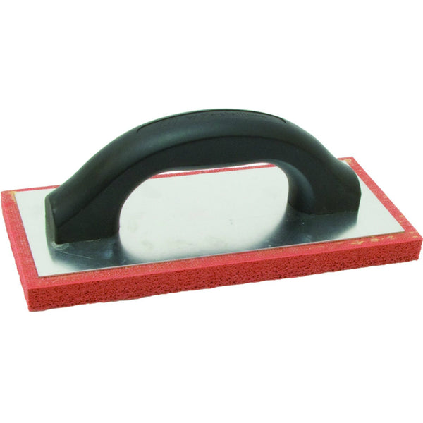 Marshalltown® 10755 Fine Cell Red Rubber Float, 9" x 4" x 5/8" Pad