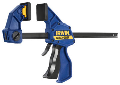 Irwin Tools 1964718 Quick-Grip Medium-Duty 1-Handed Bar Clamp/Spreader, 12"