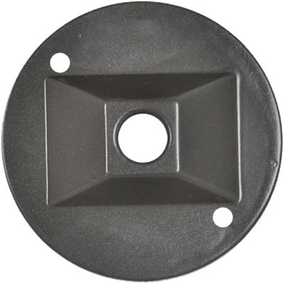 Master Electrician Weatherproof Round Lampholder Cover, Bronze