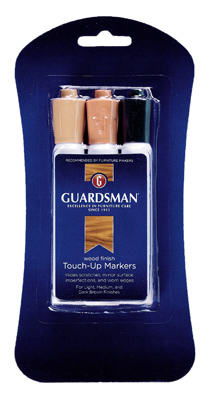 Guardsman 465000 Wood Finish Touch-Up Markers, (3 Color Set)