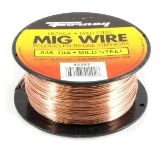 Forney 42292 Mild Steel ER70S-6 MIG Welding Wire, 0.035" Dia.