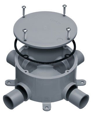 Carlon E970CDE-CTN PVC Junction Box, 1/2" & 3/4"