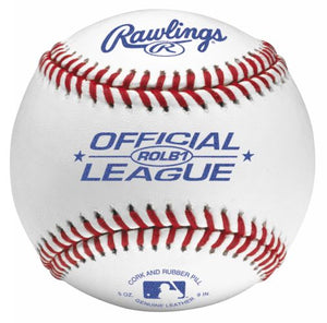 Rawlings ROLB1BT24 Official League Baseball, Full-Grain Leather Cover