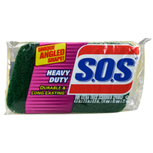 SOS® 91016 Heavy Duty Scrubber Sponge